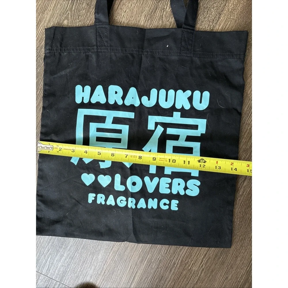 Rare Harajuku Lovers Fragrance Tote Bag - Black - Promotional Bag. Gwen Stefani